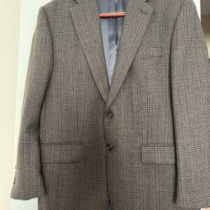 Ralph Lauren Blue Label Charcoal Check Blazer